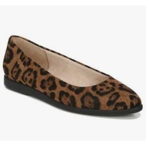 Life Stride Velocity 2.0 Amelia Comfort Flats Brown Leopard 8.5W Wide EU 38.5